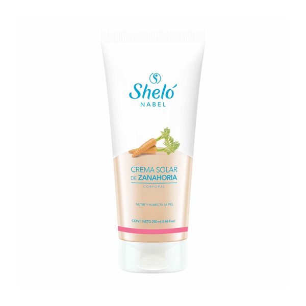 Crema solar de Zanahoria